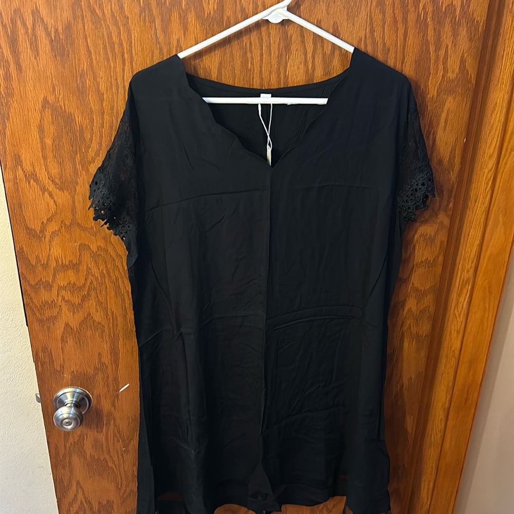 Xxl black dress